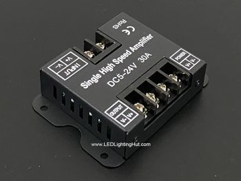 30A Single Color LED Dimmer With RF Remote - DC 12-24V, 11-Key Remote For 5050/5630 LED Strips 6 thumbnail image