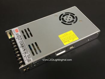Mean Well 350W Enclosed Power Supply, LRS-350-12, 12V / 29A