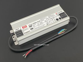 Meanwell 12V 22A 264W Waterproof Power Supply, HLG-320H-12A, IP65