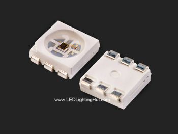 SK9822 Smart 5050 SMD RGB LED, Chip-Built-in, 100 Pack